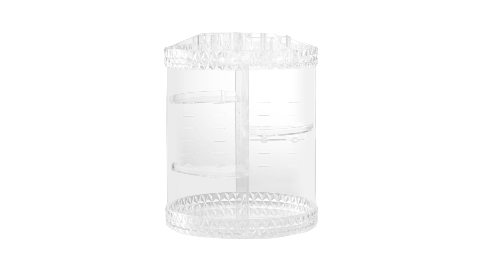 Embellir Makeup Case Acrylic Rotating Display Holder