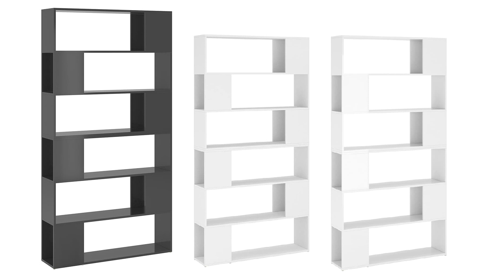 vidaXL 100 x 24 x 188cm Book Cabinet Room Divider