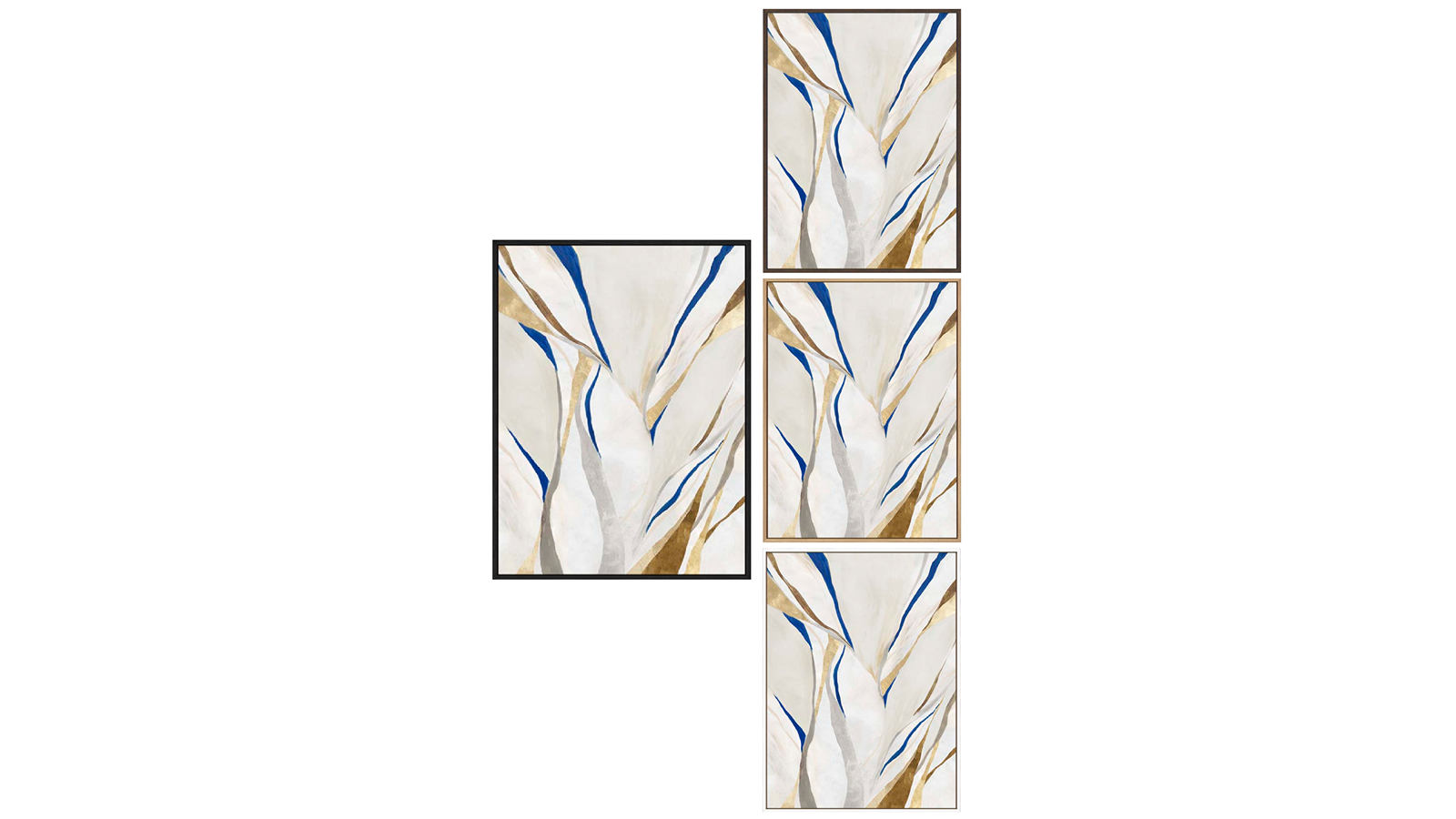 La Grolla Metalics Gallery Wall Art