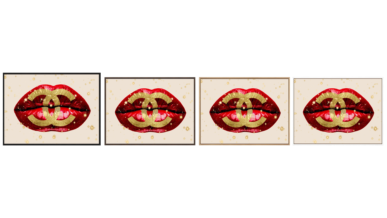 La Grolla Fashion Lips Red I Gallery Wall Art