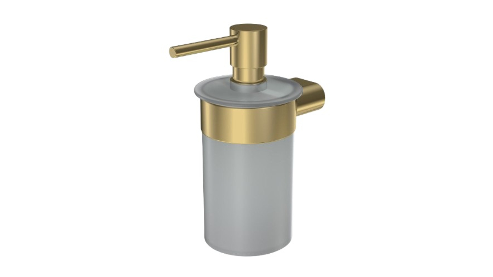 Parisi Ellisse Soap Dispenser - Brushed Brass