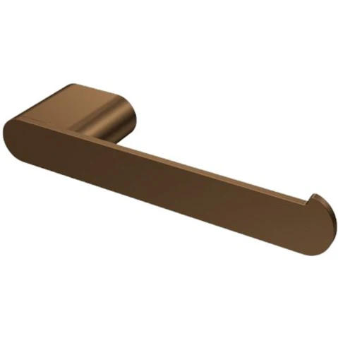 Parisi Ellisse Toilet Roll Holder - Matte Bronze