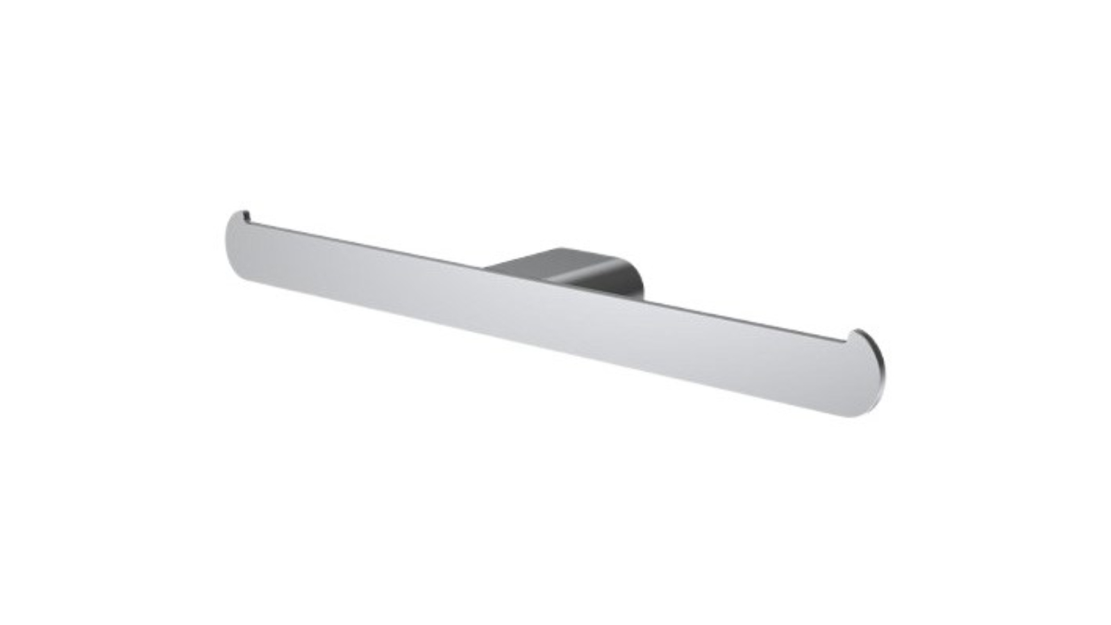 Parisi Ellisse Double Toilet Roll Holder - Chrome