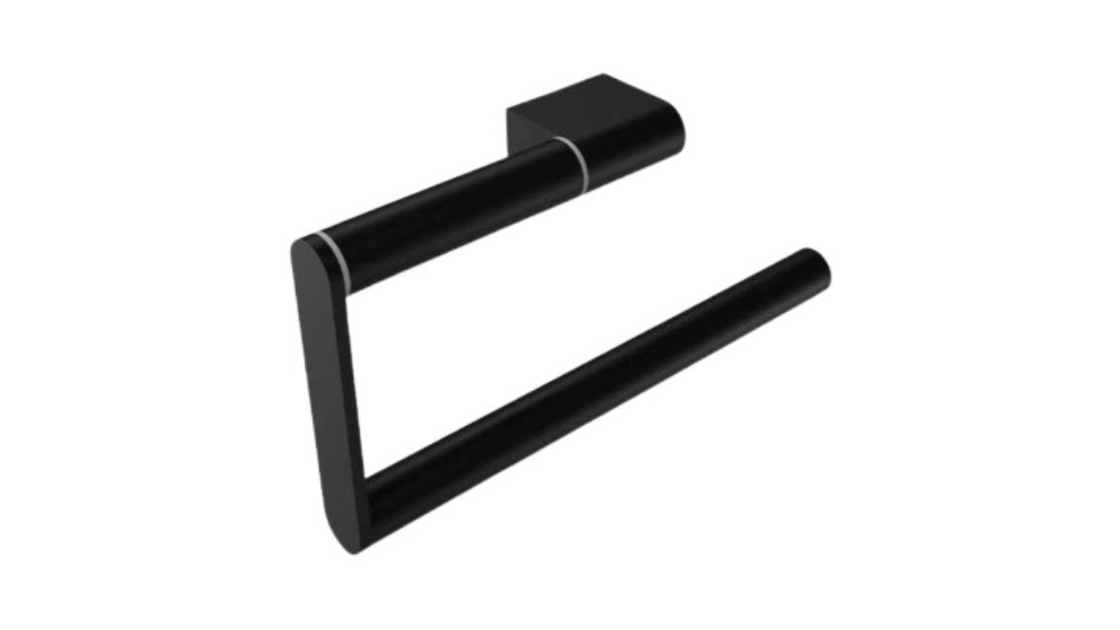 Parisi L'Hotel Towel Ring - Matte Black