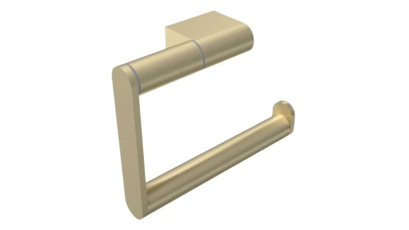 Parisi L'Hotel Right Toilet Roll Holder - Brushed Brass