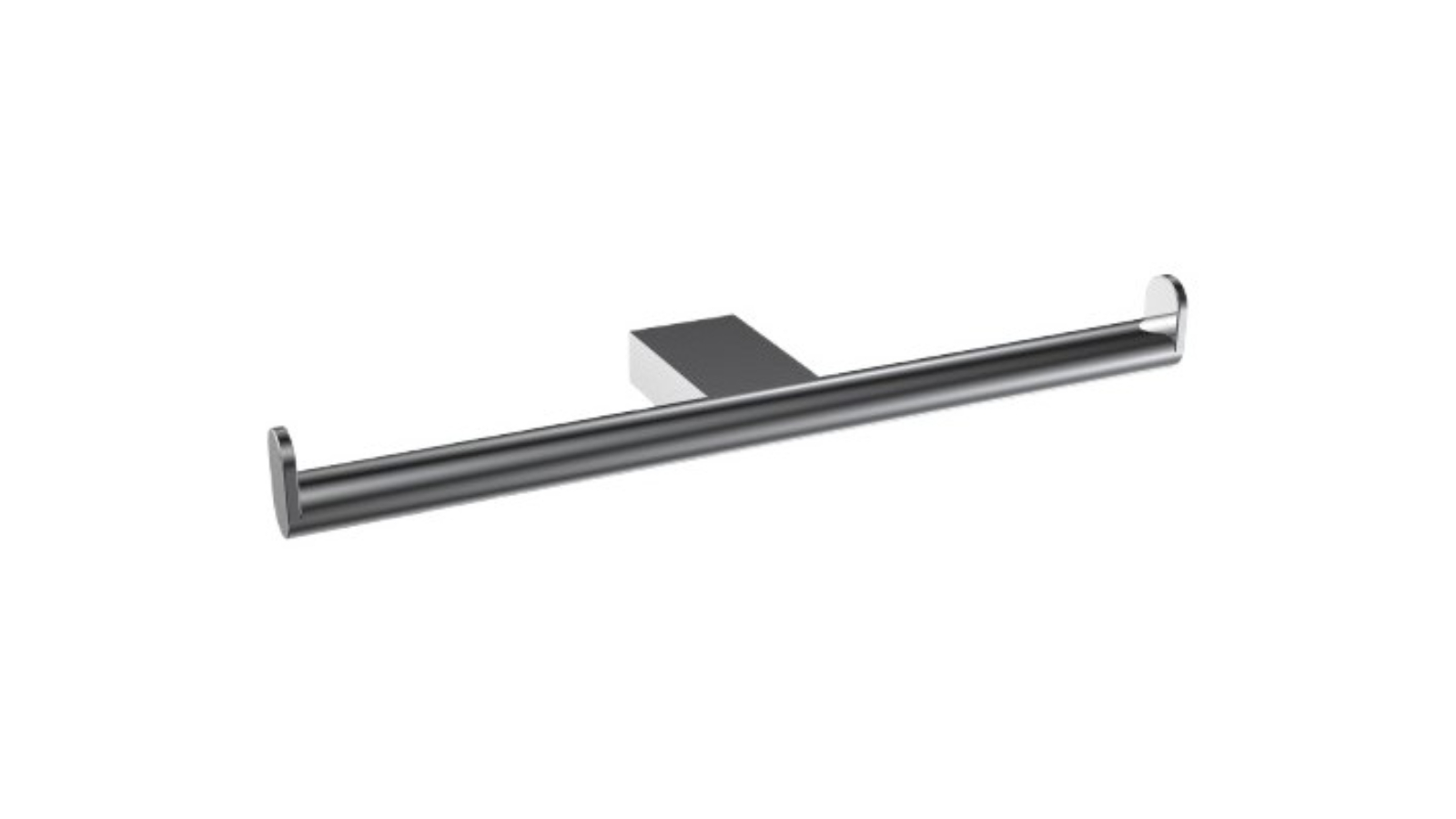 Parisi L'Hotel Double Toilet Roll Holder - Chrome