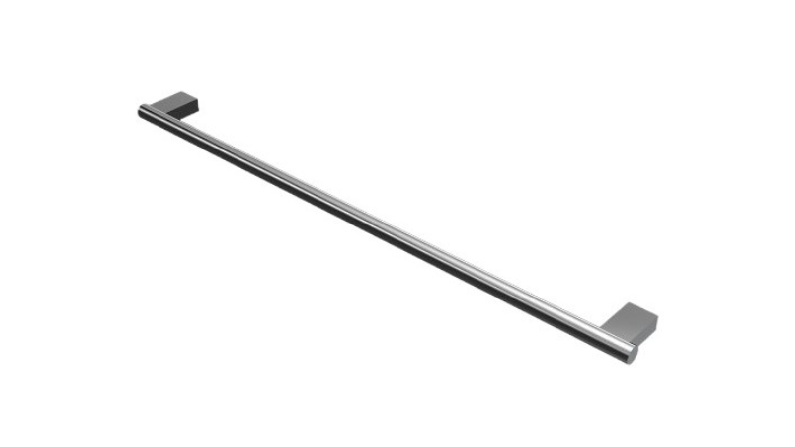 Parisi L'Hotel 800mm Single Towel Rail - Chrome 