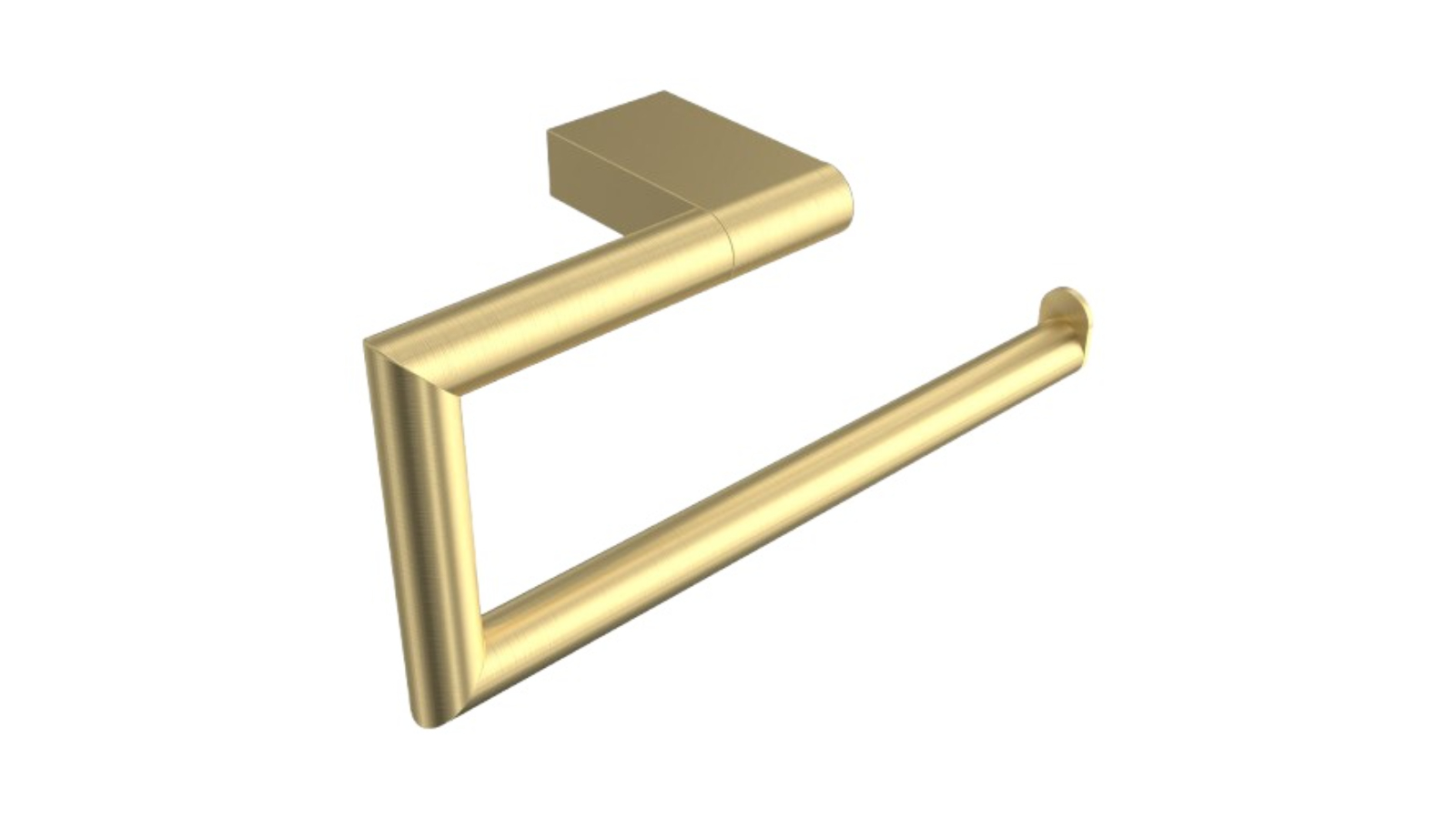 Parisi Linfa Towel Ring - Brushed Brass