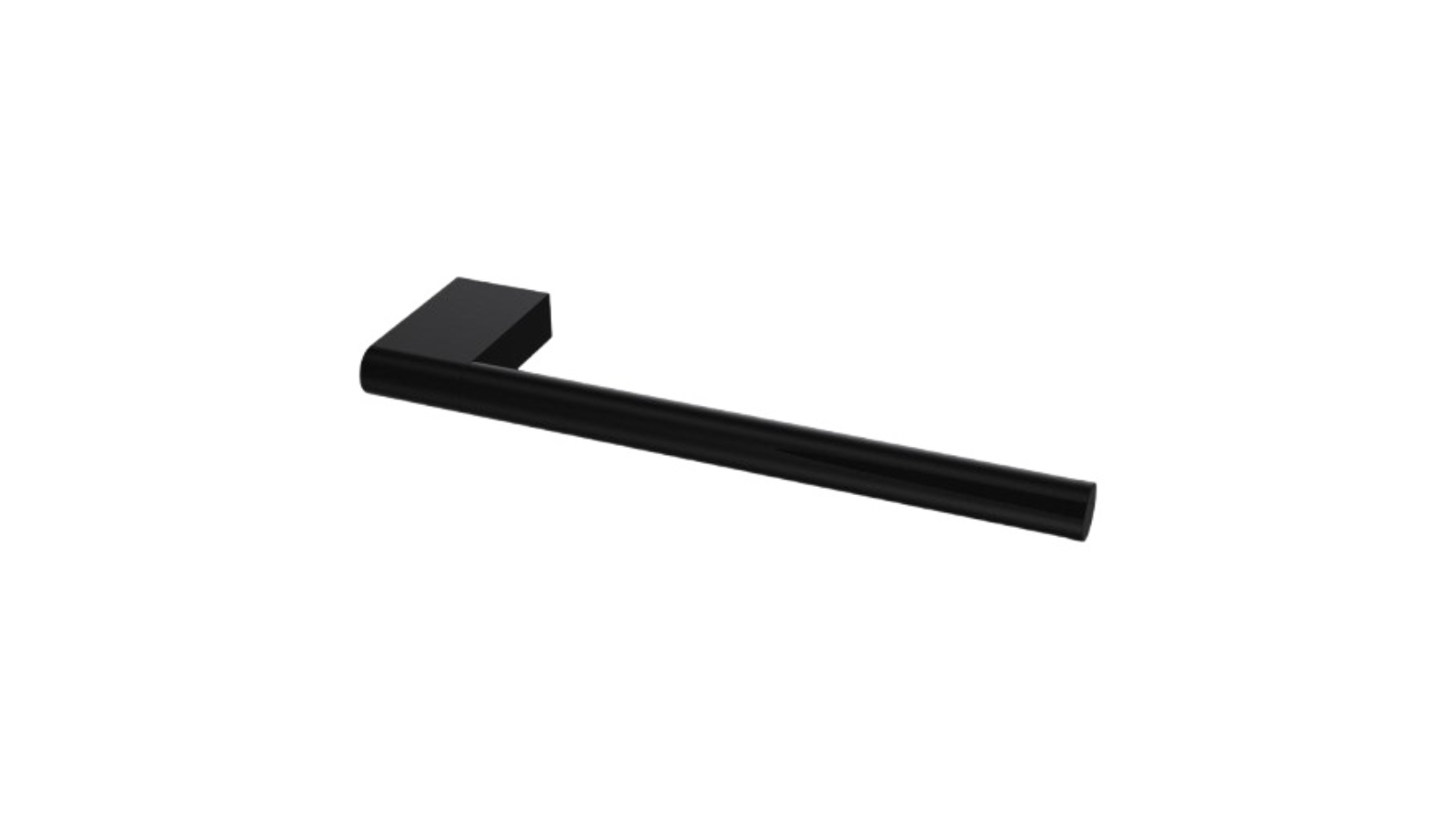 Parisi Linfa Towel Holder - Matte Black