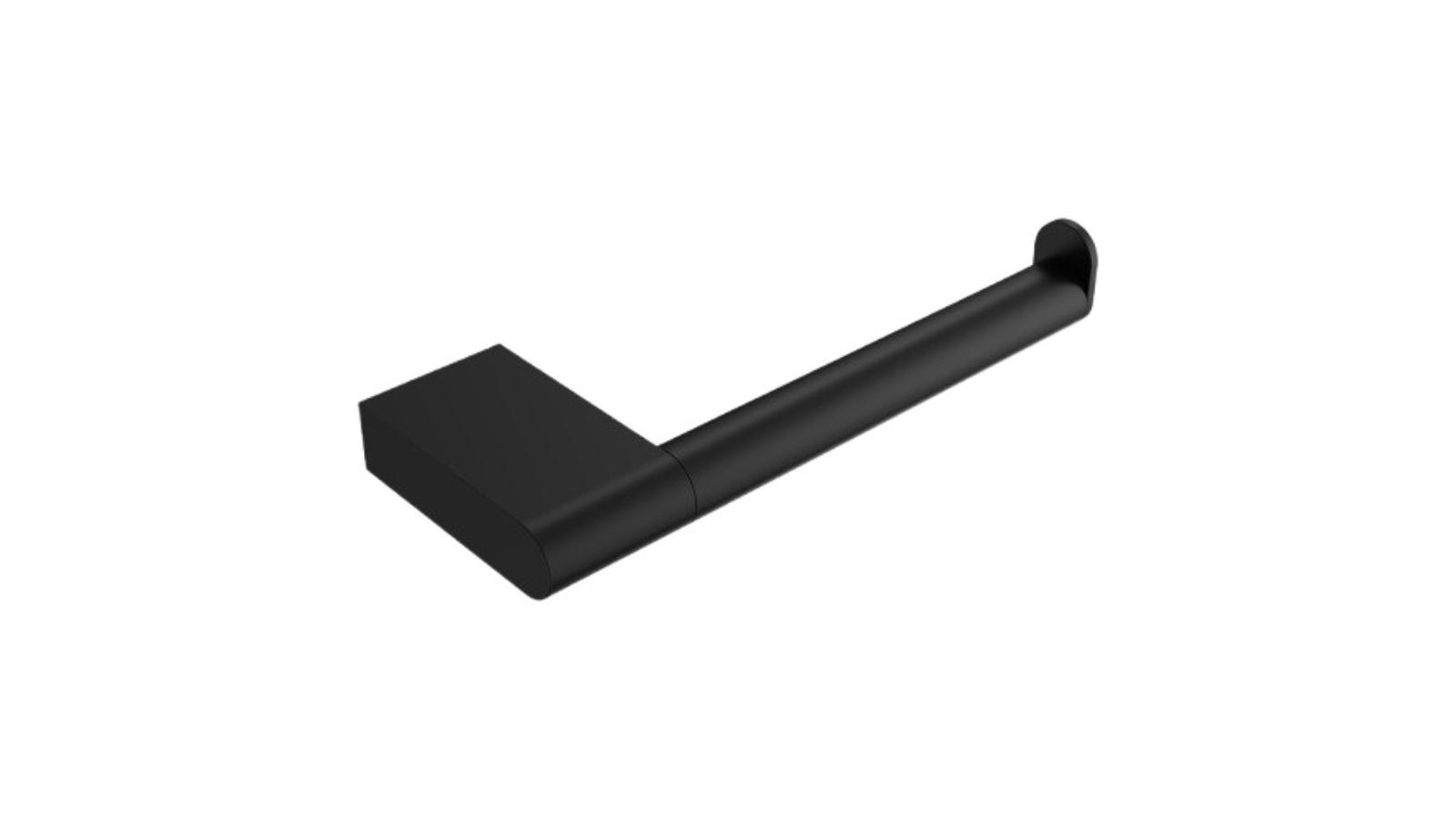Parisi Linfa Toilet Roll Holder - Matte Black 