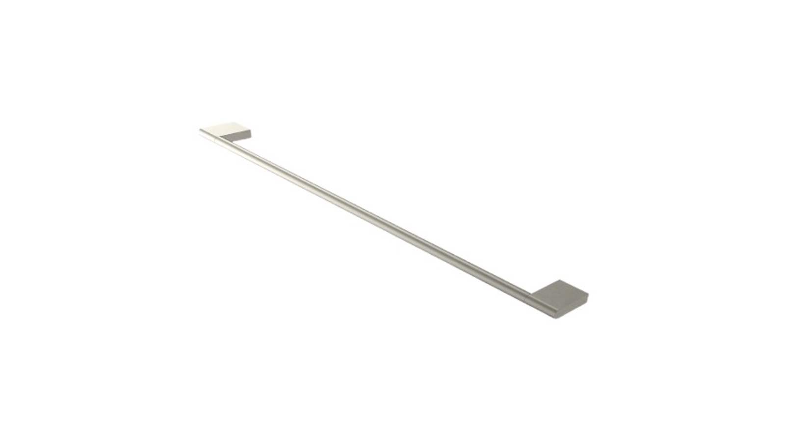 Parisi Linfa 800mm Single Towel Rail - Brushed Nickel