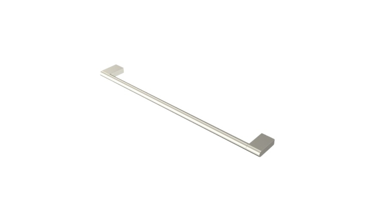 Parisi Linfa 600mm Single Towel Rail - Brushed Nickel
