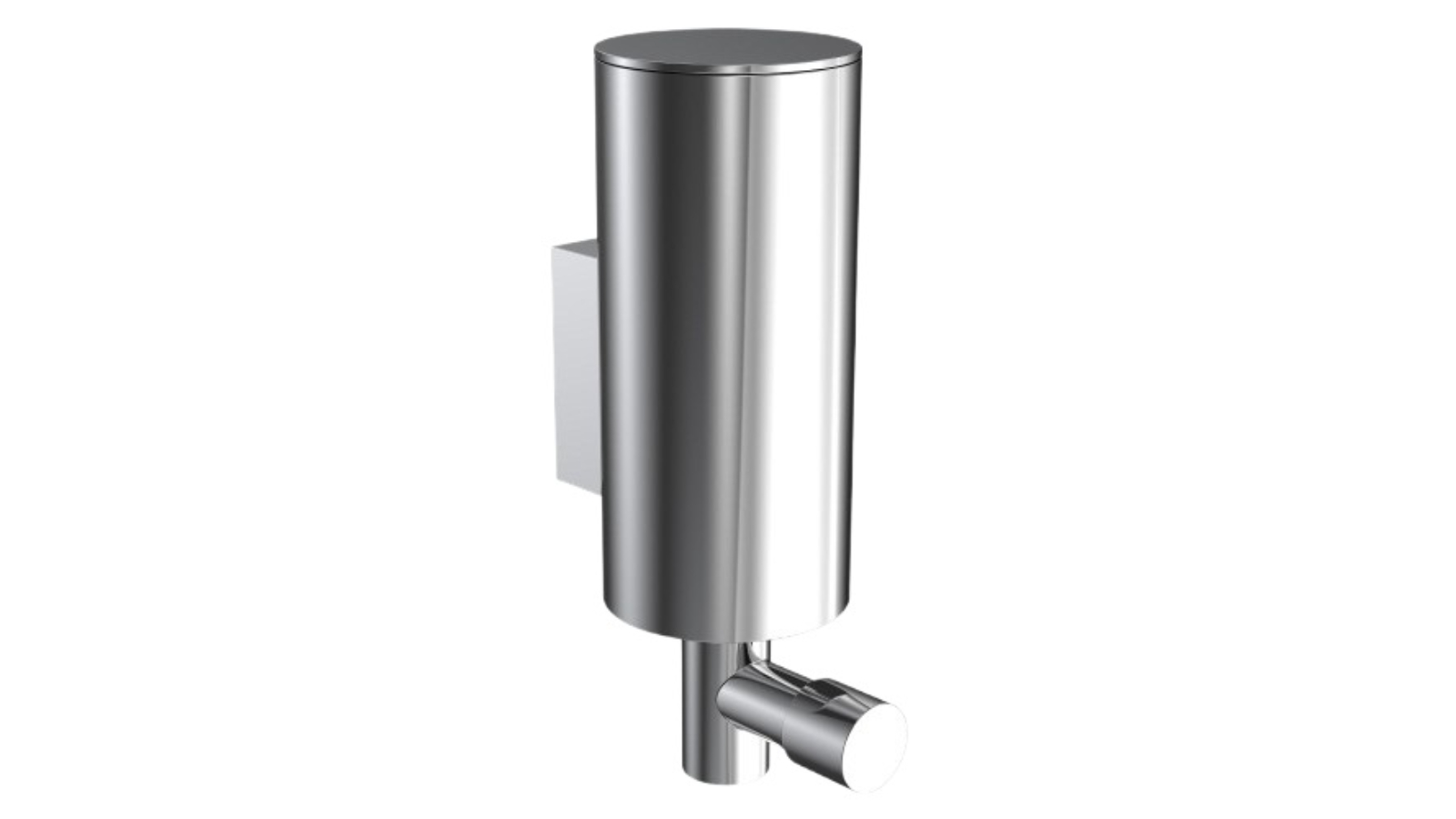 Parisi L'Hotel Bottom Press Wall Mounted Soap Dispenser 250ml - Chrome