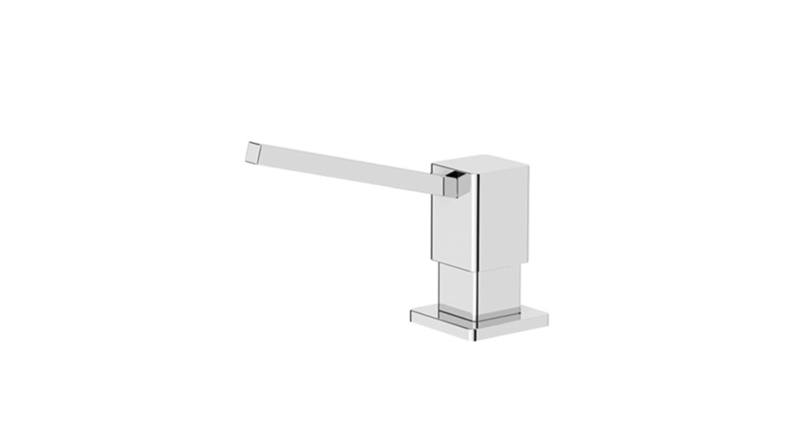 Parisi Quadro Basin Soap Dispenser - Chrome