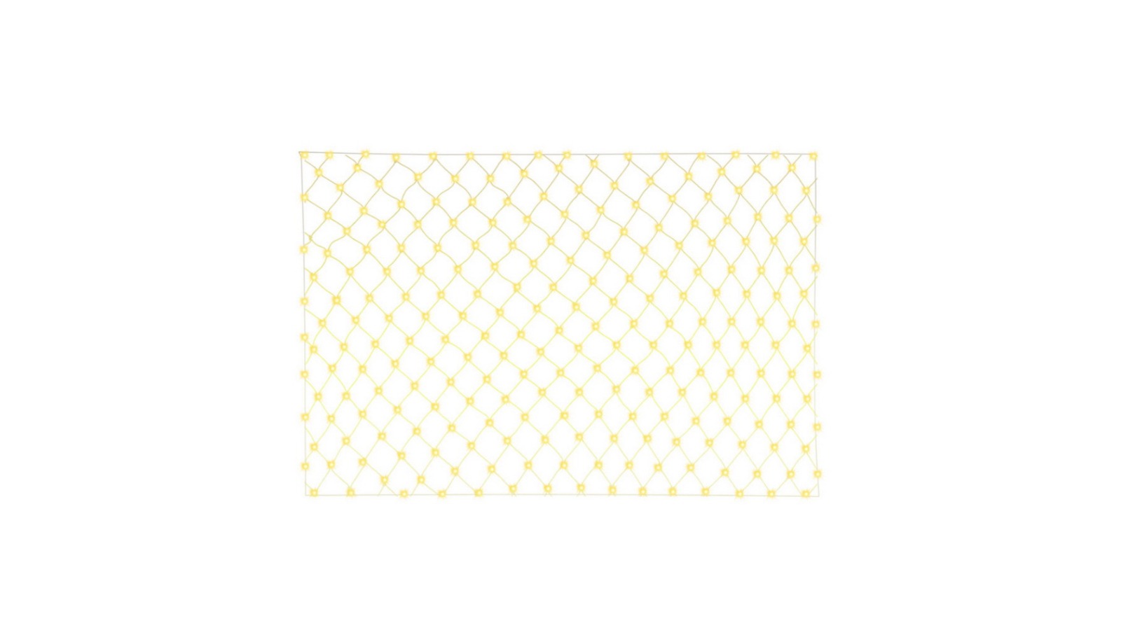Jingle Jollys 3 x 2m Decorations Warm 504 LED Net String Christmas Light