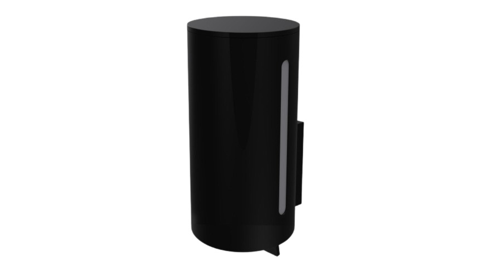 Parisi Tondo Wall Mounted Compact Shower Soap Dispenser - Matte Black