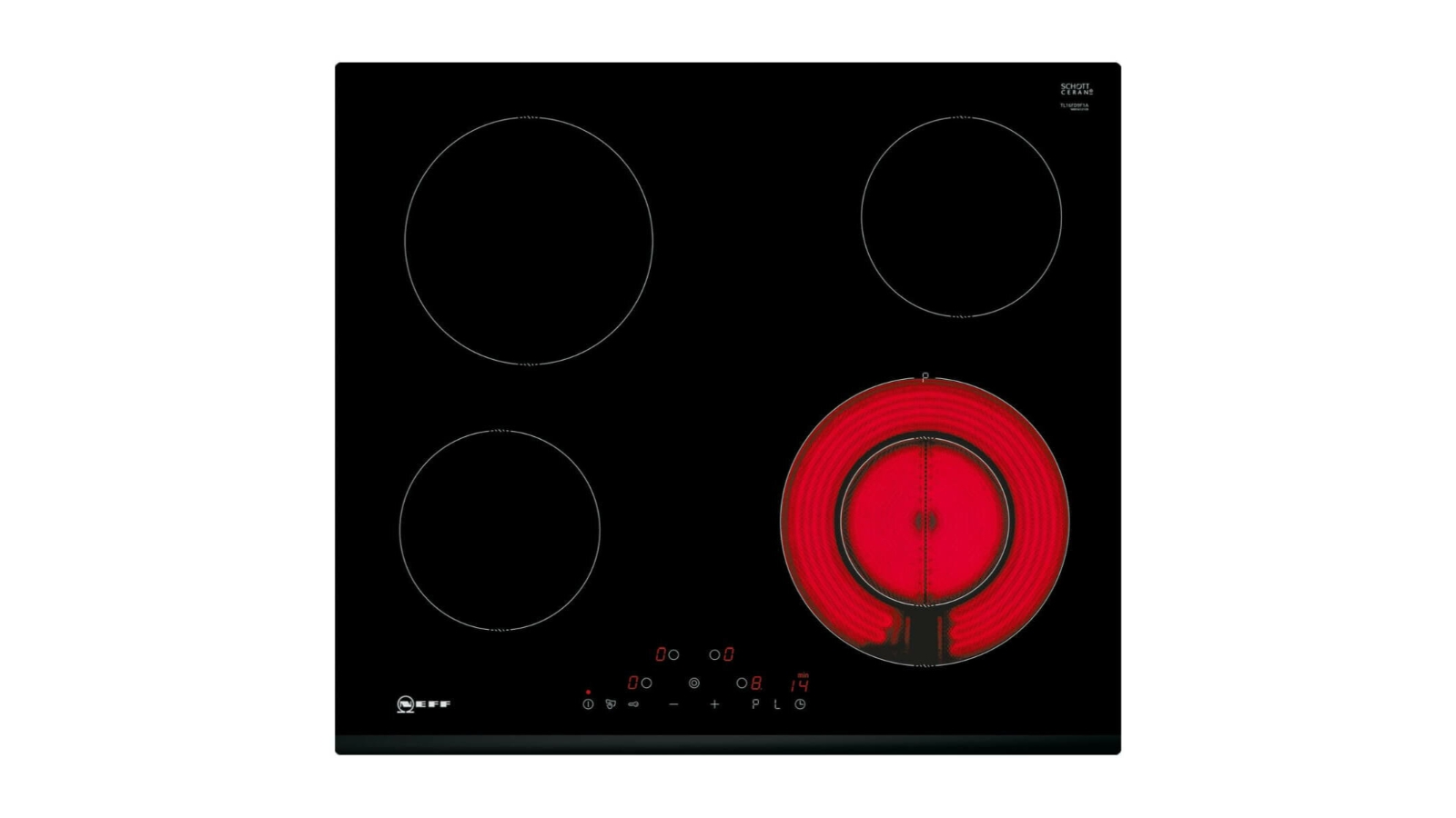 NEFF 600mm N 70 4 Zone Ceramic Cooktop Harvey Norman