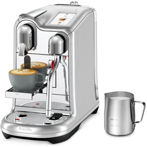 Nespresso Creatista Pro Coffee Machine by Breville - Brushed Stainless Steel