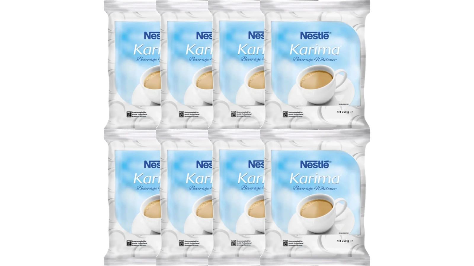 Nestle 750g Karima Beverage Drink Whitener Coffee Tea Bag - Pack of 8