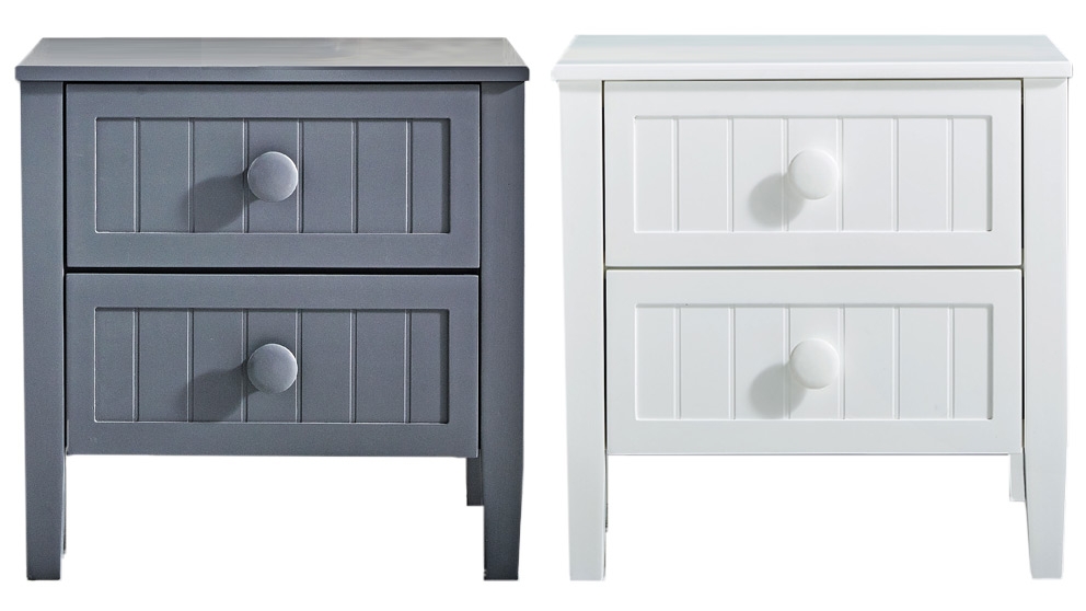 Neves 2-Drawer Bedside Table
