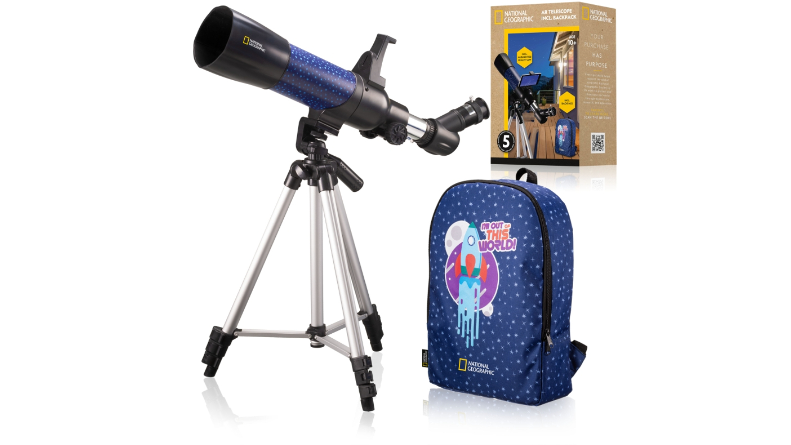 National Geographic 70/400 AR Telescope with Backpack