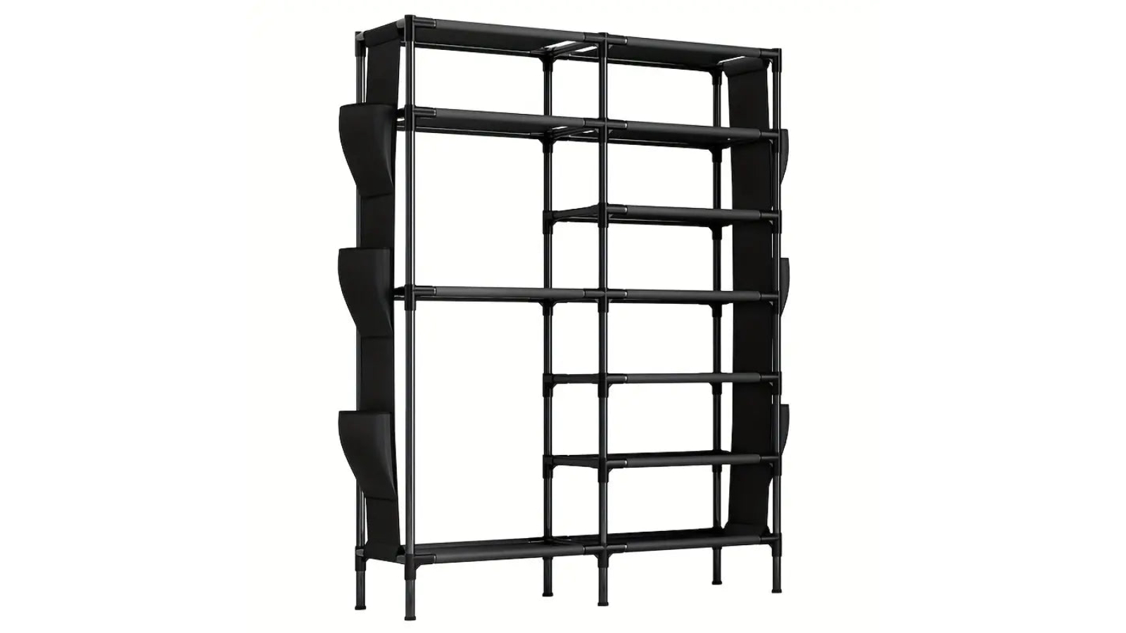 TM Vertical Space Saver: Floor-Standing Shoe Rack Solution