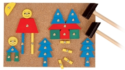 Kaper Kidz Tap a Shape with Hammer Nails