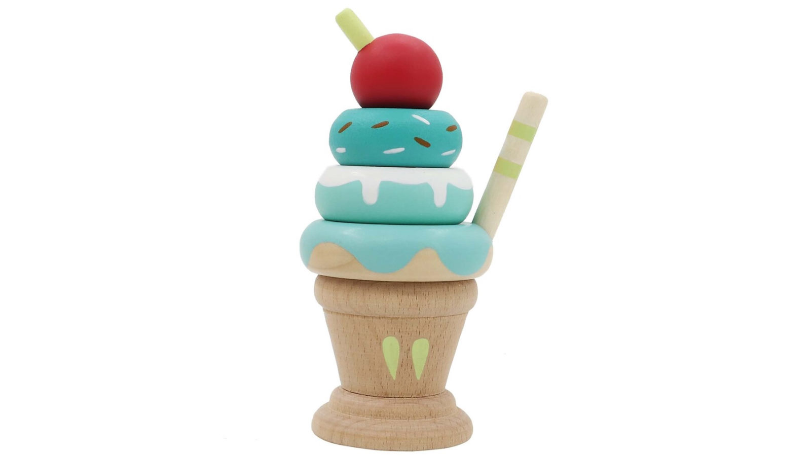 Kaper Kidz Calm and Breezy Stacking Ice Cream - Mint