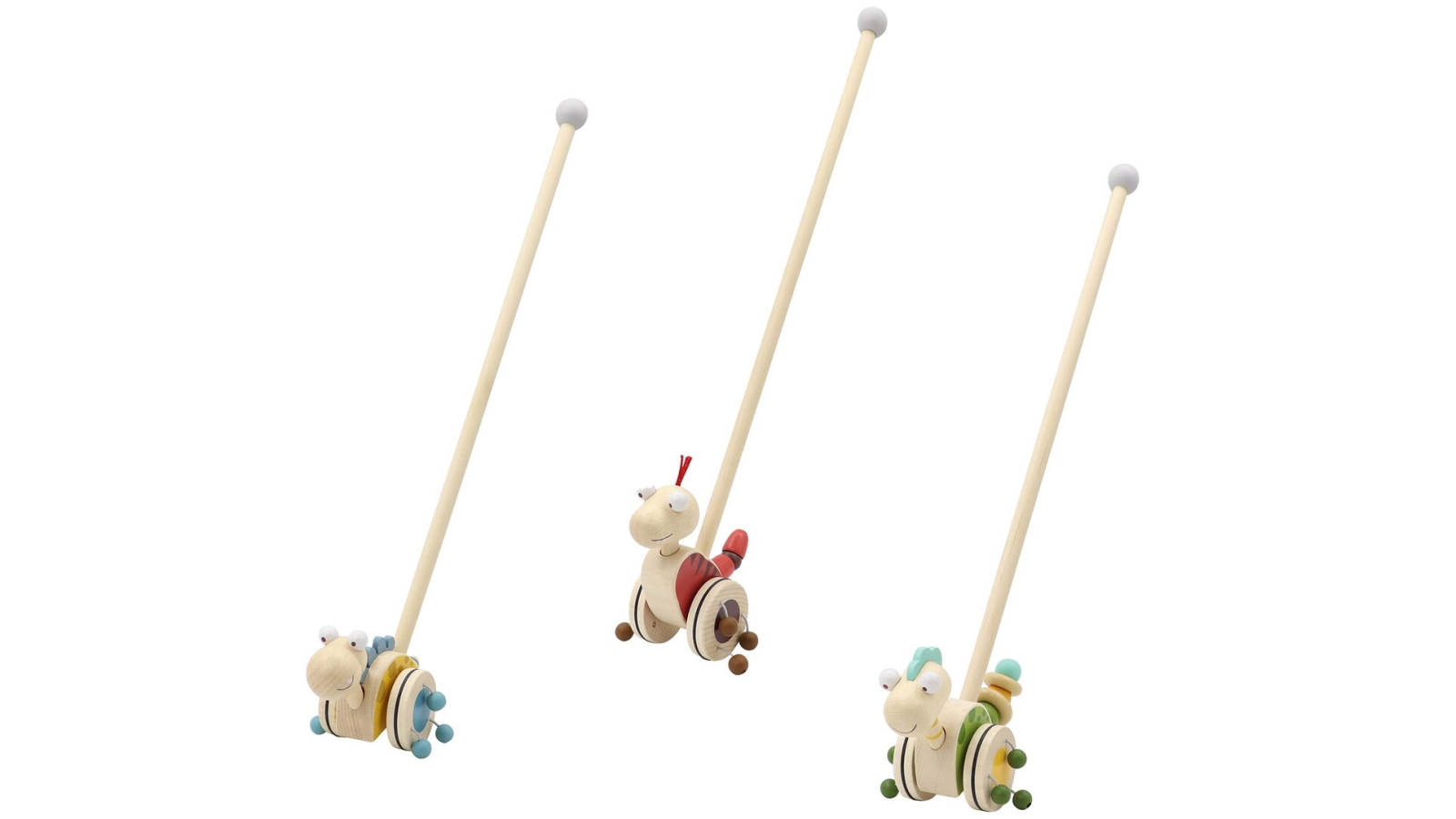 Kaper Kidz Push Along Calm and Breezy Dinosaur