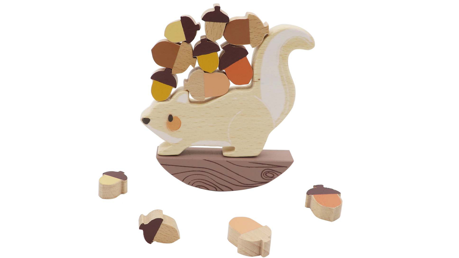 Kaper Kidz Wooden Squirrel Balancing Game