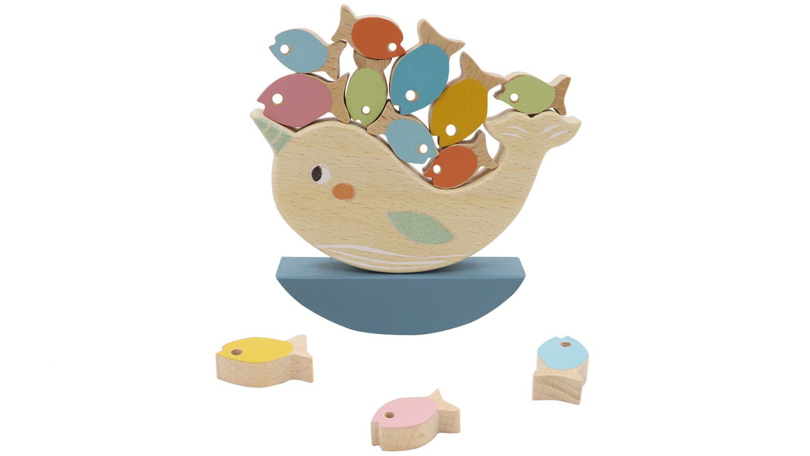 Kaper Kidz Wooden Fish Balancing Game