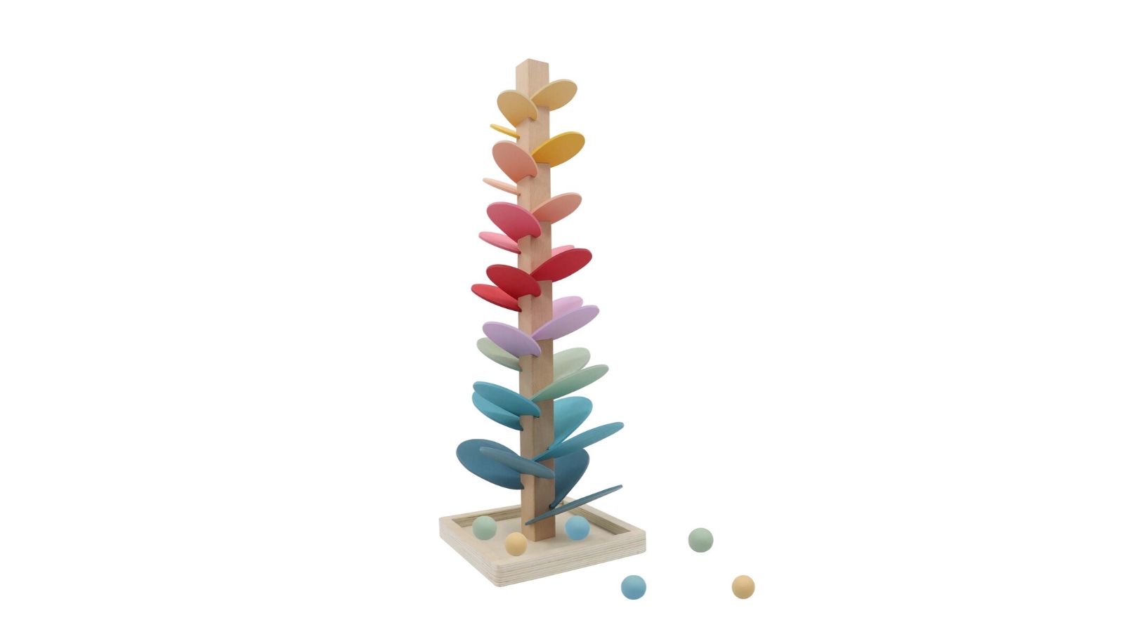 Kaper Kidz Calm and Breezy Marble Run Sound Tree Pastel