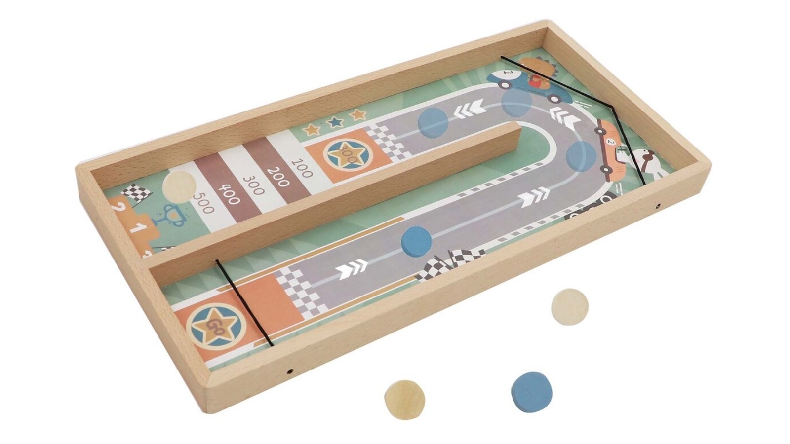 Kaper Kidz Wooden Sling Pinball Game