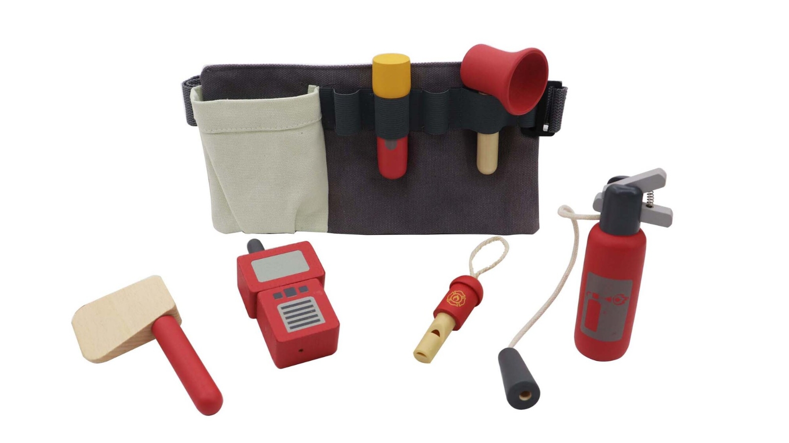 Kaper Kidz Wooden Fire Fighter Belt Playset