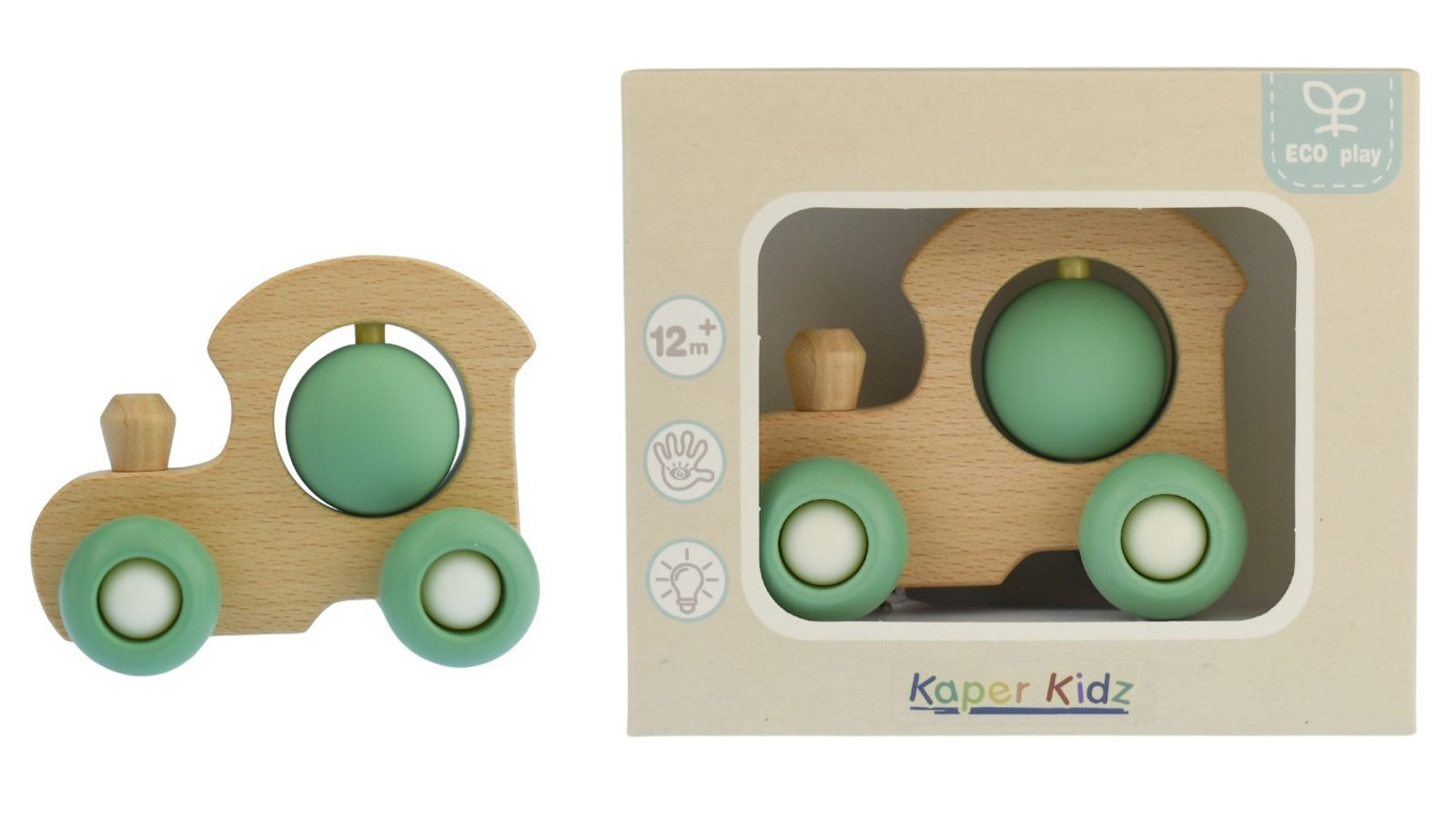 Kaper Kidz Ecospin Train - Green