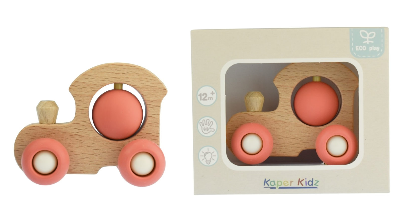 Kaper Kidz Ecospin Train - Red