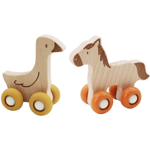 Kaper Kidz Ecowheels Farm Movers Horse and Duck