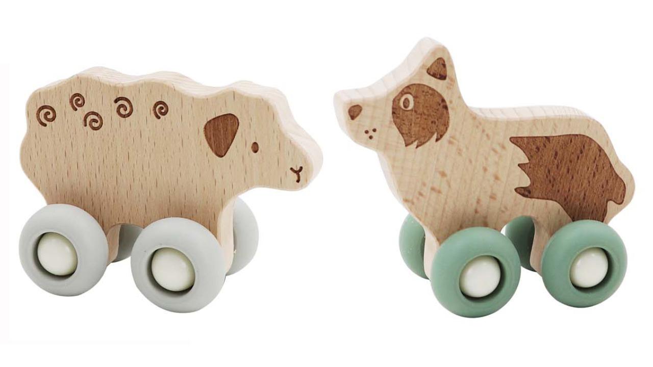 Kaper Kidz Ecowheels Farm Movers Sheep and Dog