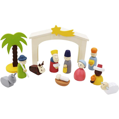 Kaper Kidz Christmas Nativity Playset