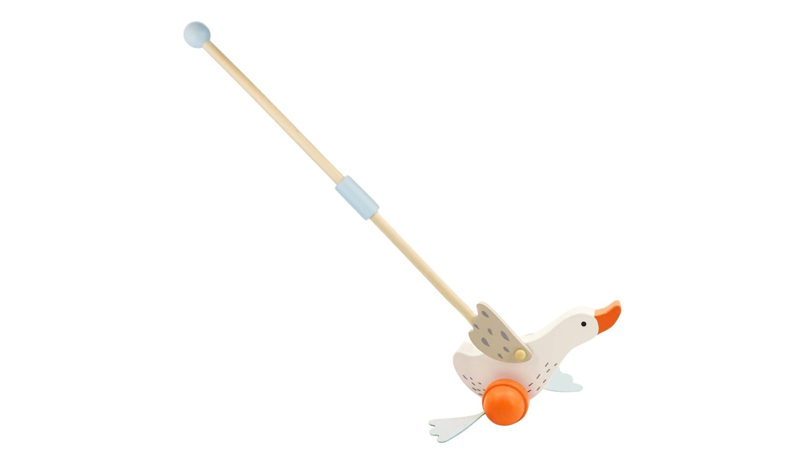 Kaper Kidz Wooden Goose Push A Long