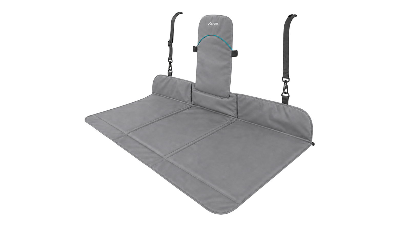 Kurgo Reversible Rover Backseat Bridge - Charcoal/Black