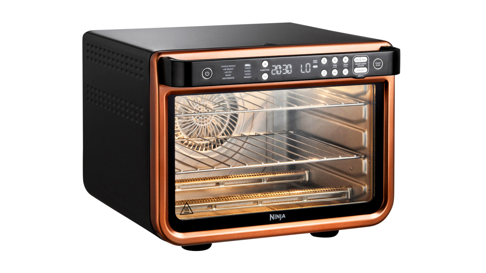 Ninja Foodi 10 in 1 Smart XL Pro Air Fry Oven Black Copper Harvey Norman