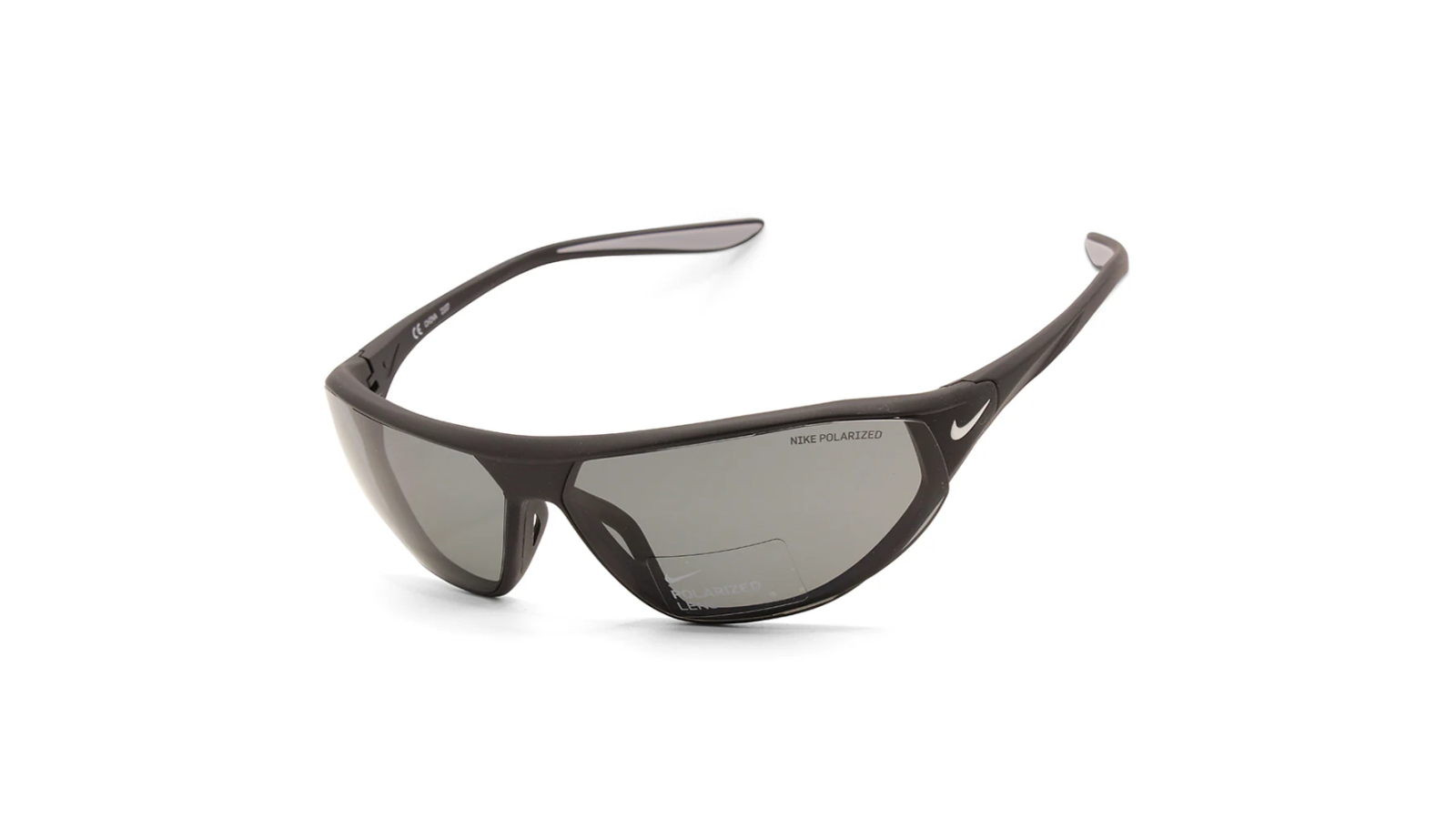 Nike DQ0989 011 Aero Swift Polarised Unisex Sports Sunglasses - Matte Black