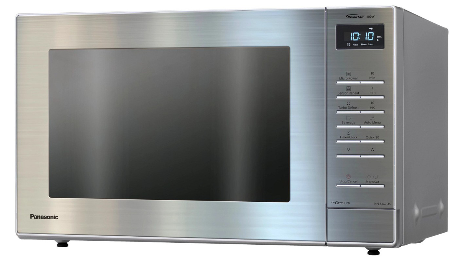 Panasonic 32L Inverter Microwave - Stainless Steel