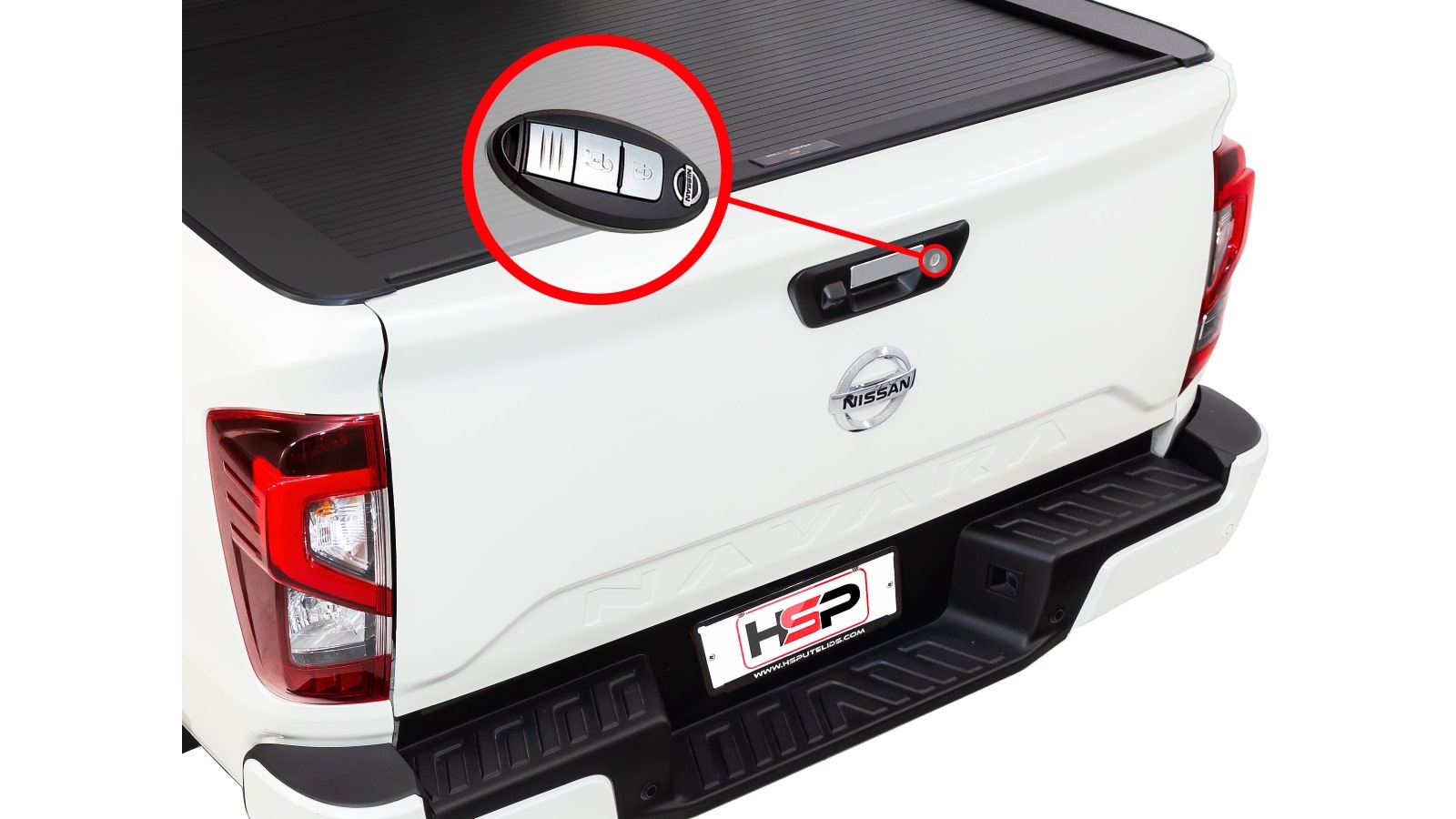 HSP Tailgate Central Locking Kit for Nissan Navara MY2021