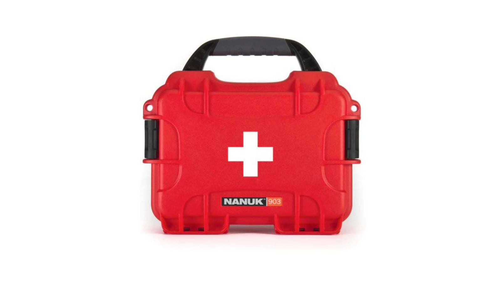 Nanuk Red Case with First Aid Logo - 903
