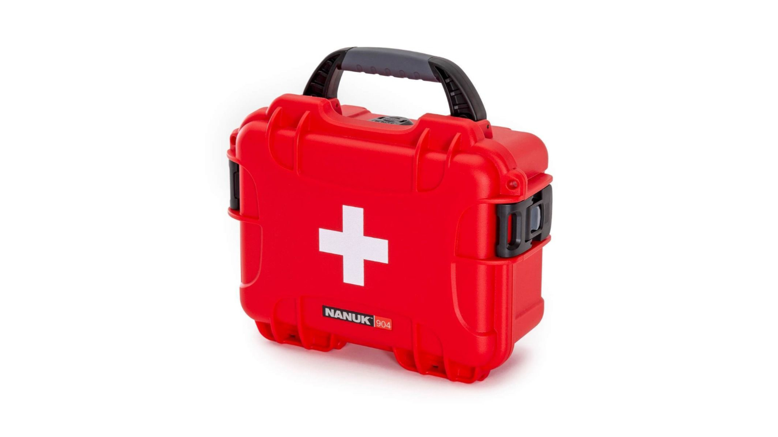 Nanuk Red Case with First Aid Logo - 904