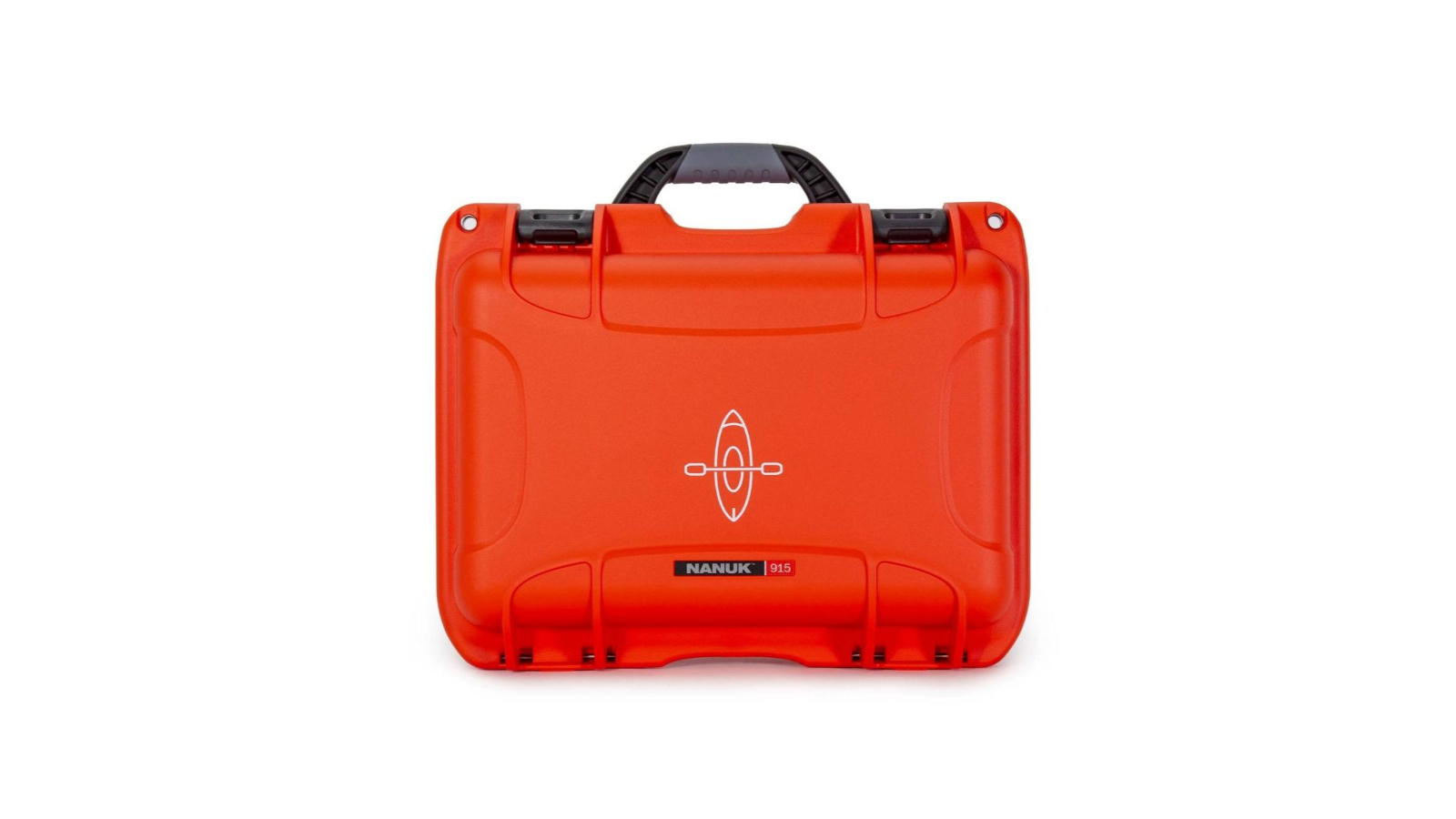 Nanuk 915 Case with Kayak Logo - Orange
