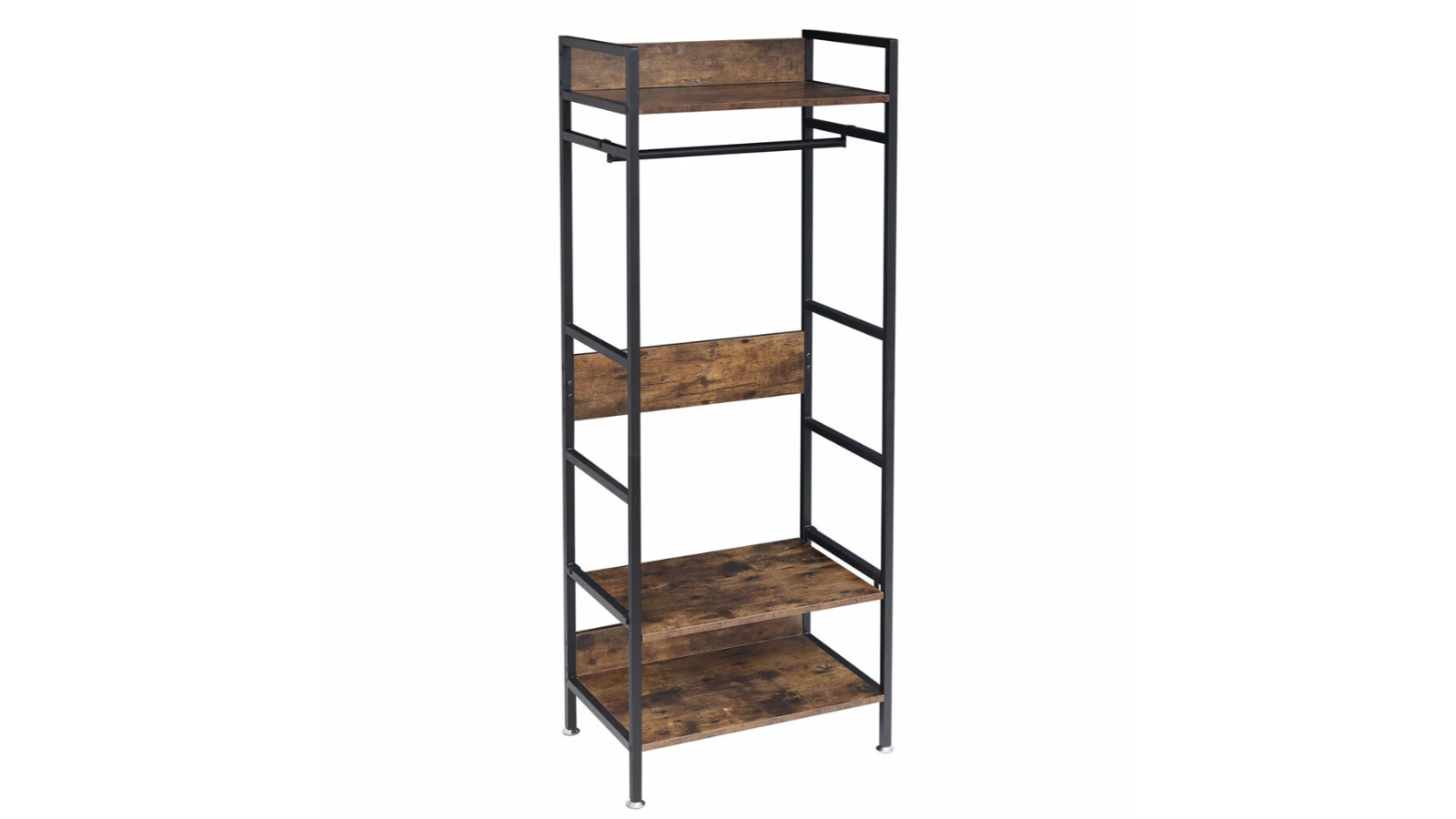 Pretty & Practical Entryway Coat Rack with Shoe Storage Shelf