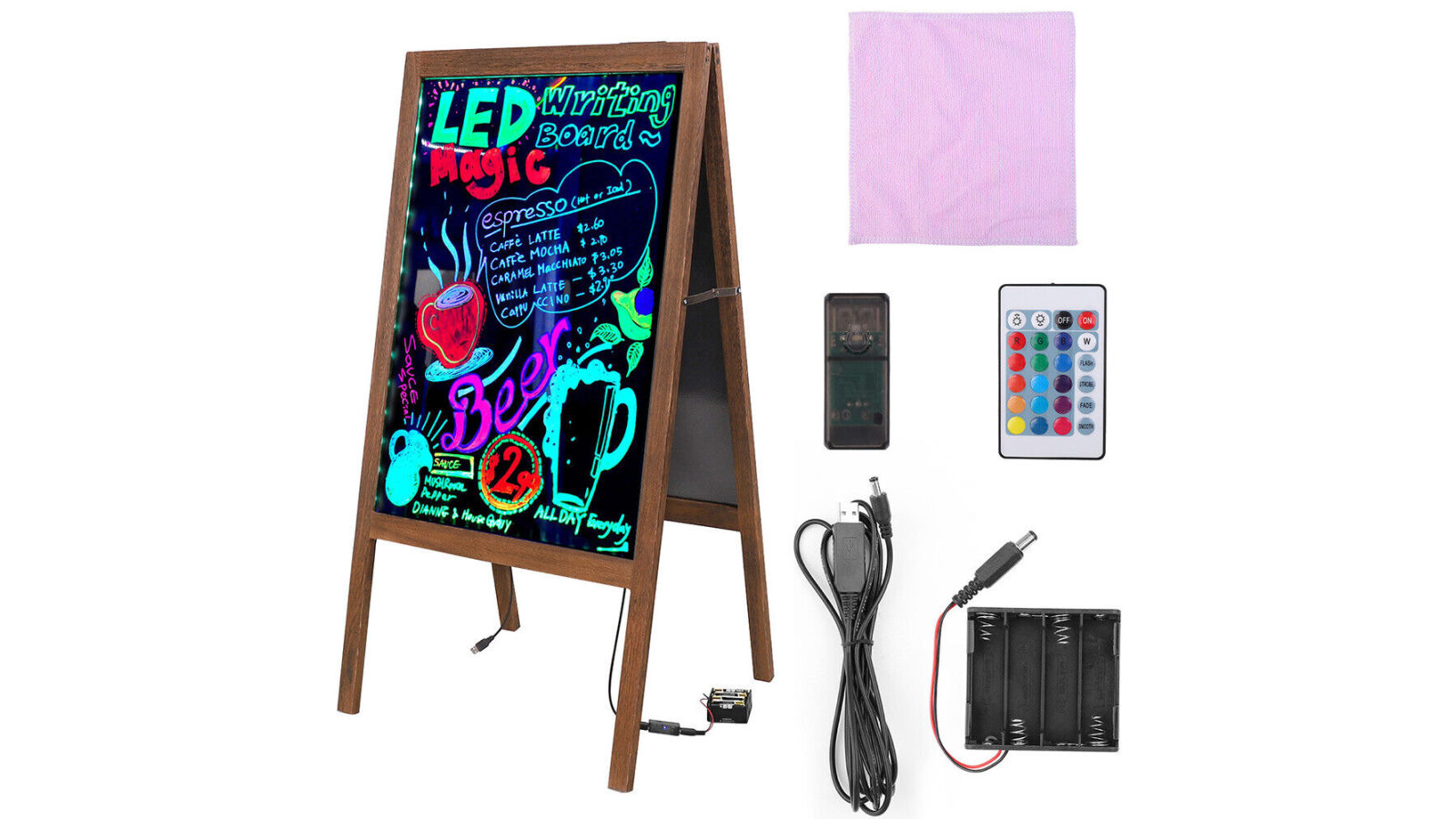 Pretty & Practical LED Message  Neon Sign Board